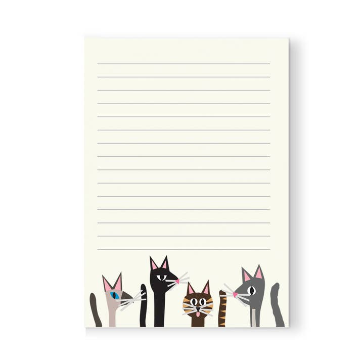 R. Nichols Stationery & Gifts - Wholesale Notepad - Cat Pack Notepad