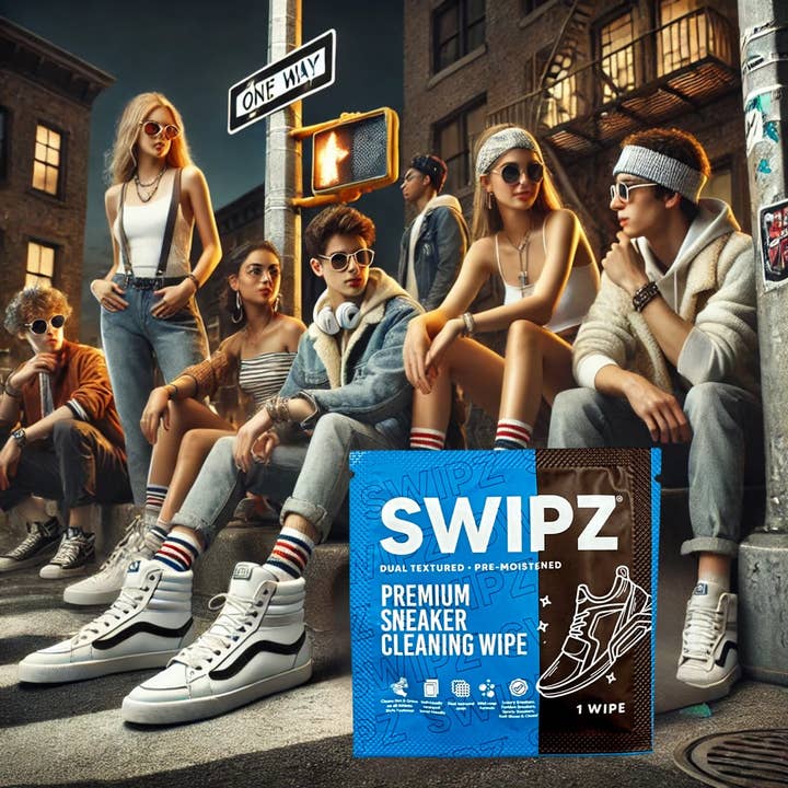 SWIPZ - Wholesale All-Purpose Cleaning Wipes - SWIPZ Sneaker Wipes Individually Wrapped (12pk)