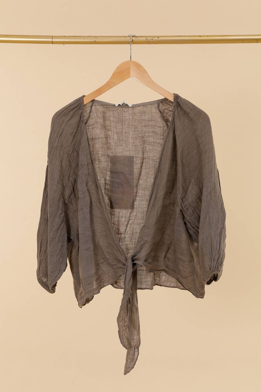 la maison des fibres naturelles - Wholesale Blouse - Dames - Linnen overslagtop 621286 van 100% linnen13