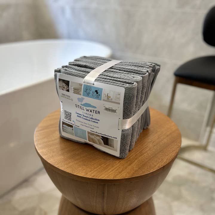 Still Water Linens - Wholesale Towel Set - Premium Zero Twist Towels9