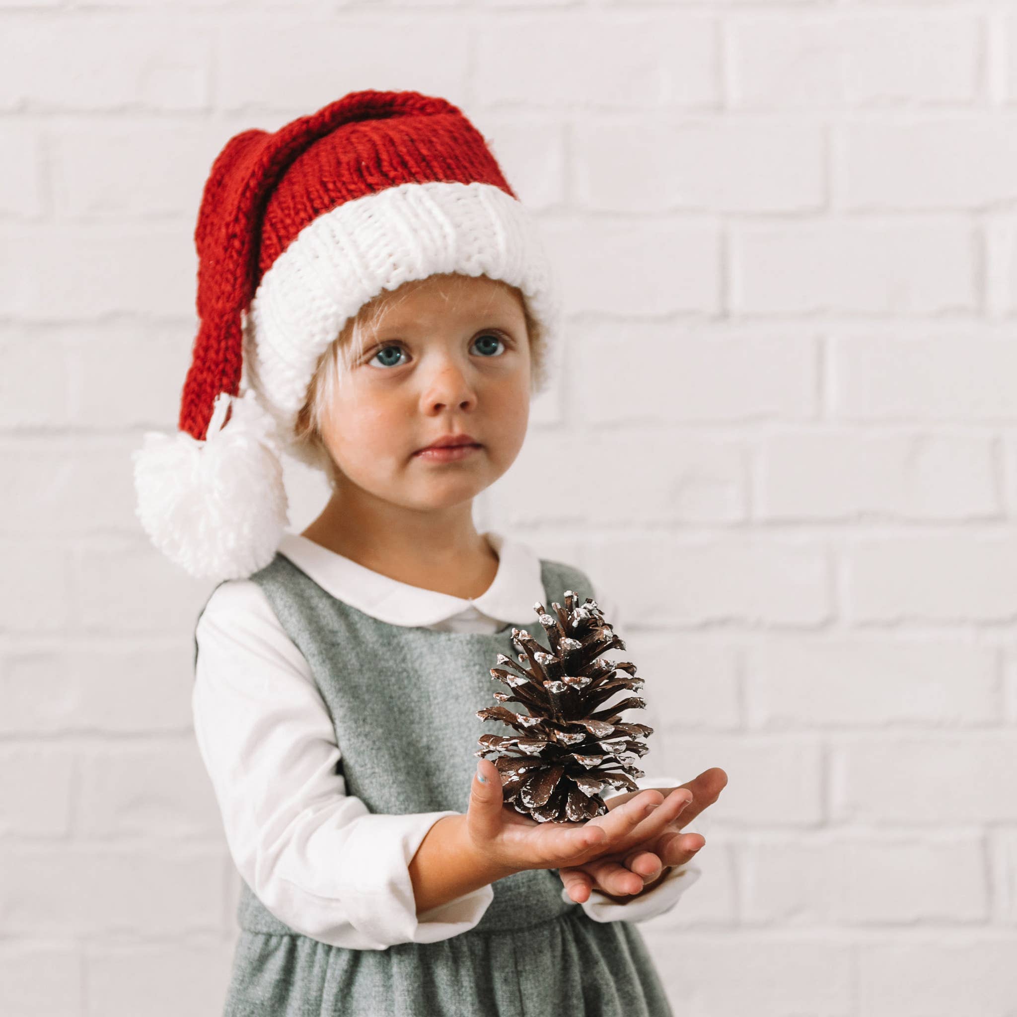 The Blueberry Hill – wholesale Beanie – Kids – Nicholas Santa Hat Kids Baby Christmas Holiday Gift3