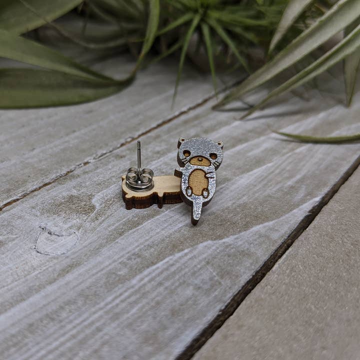 Unpossible Cuts - Wholesale Stud/Post Earrings - Otter Earrings