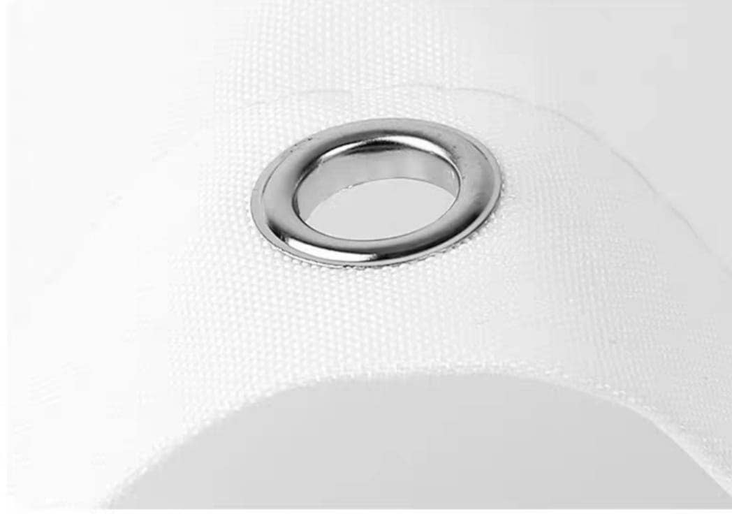 Super Bazaar - Wholesale Shower Curtain - Waterproof Shower Curtain - With 12 Rings - Polyester 10