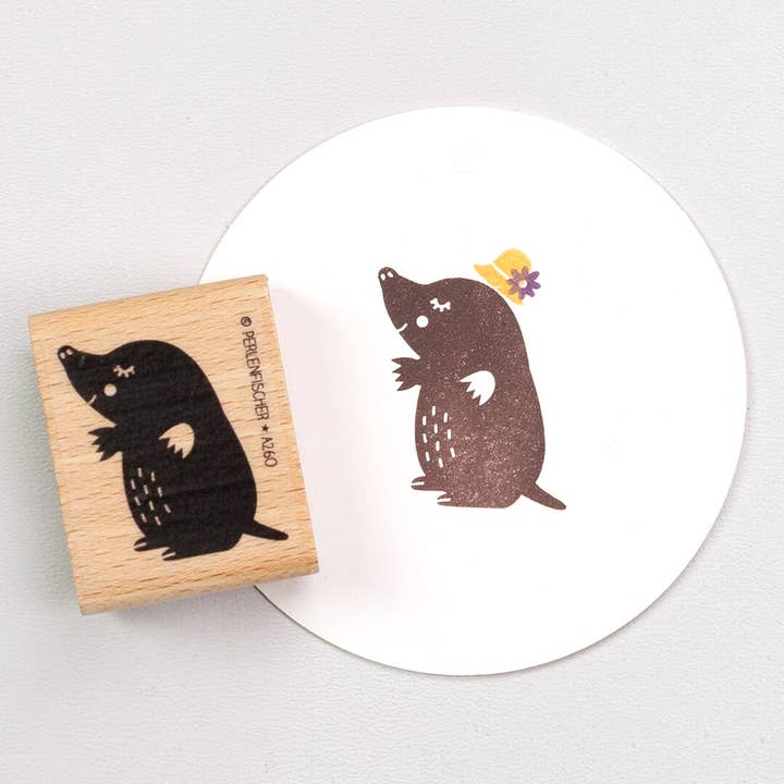 5x Stamp | Mole Woman for wholesale by Perlenfischer