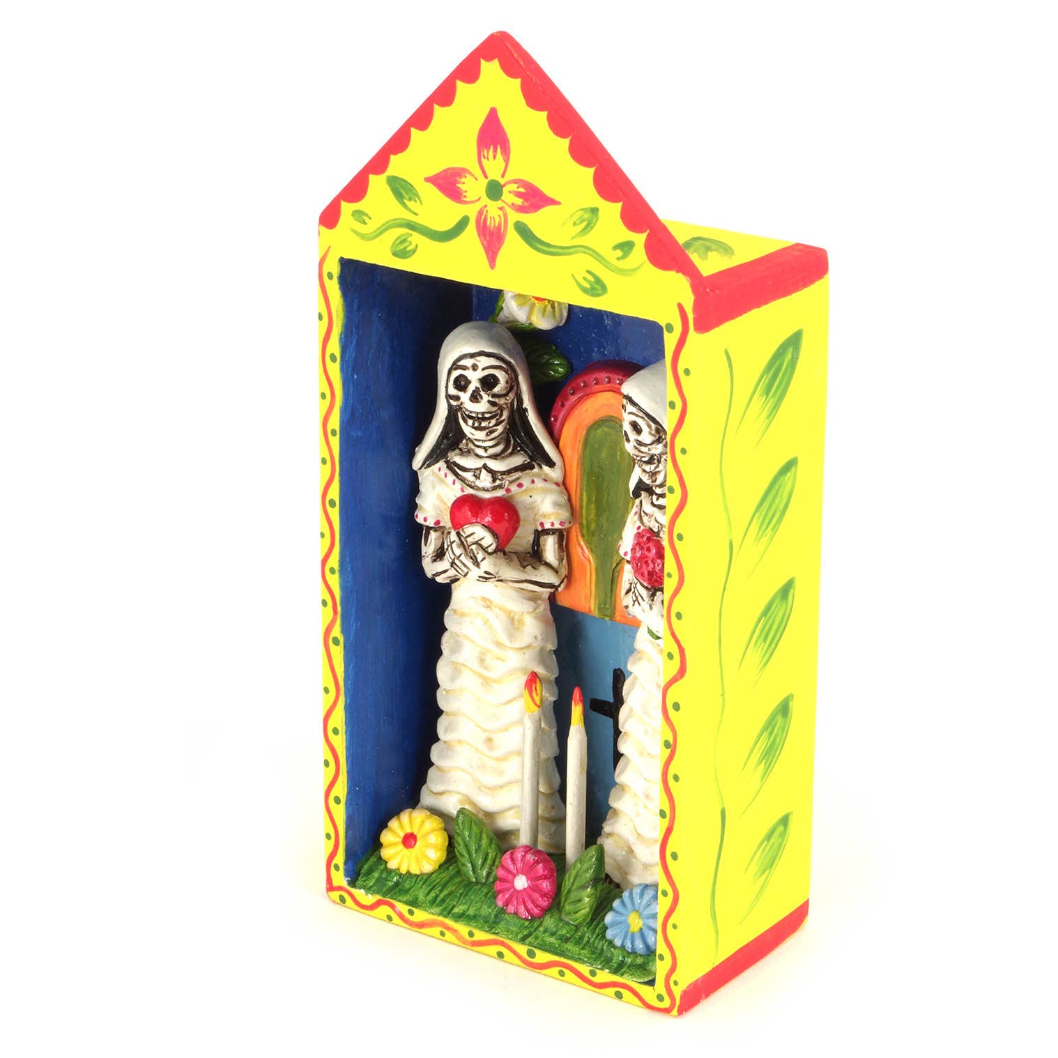 Siesta – Engroshandel Pyntefigur – Tall Wedding Retablo - To brude2