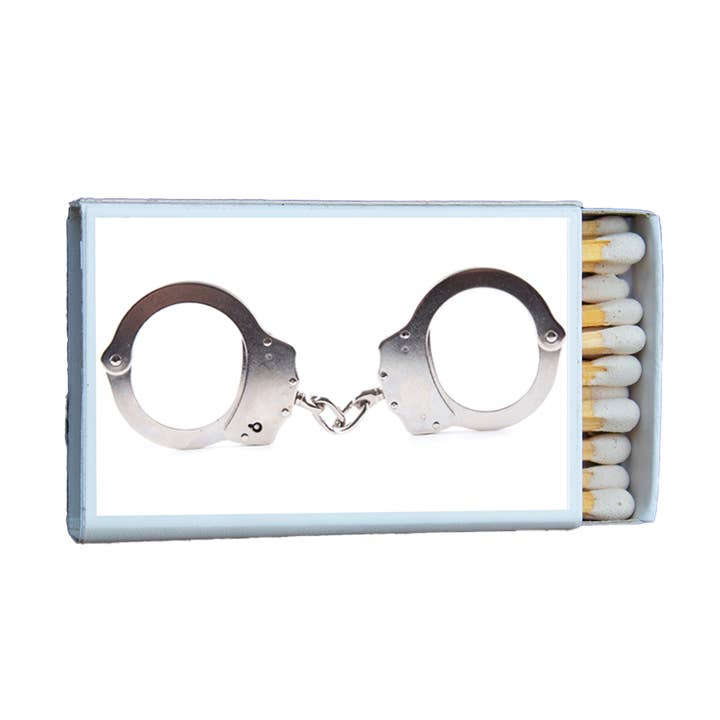 Handcuffs Matches • Home Decor Matchbox • Cancel Accessory for wholesale by Most Amazing