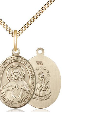 14kt Gold Filled Scapular Pendant for wholesale by Tony’s Jewelry