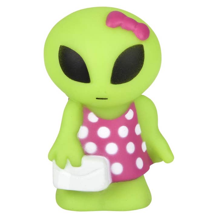La Luna Bella - Toys - Wholesale Classic Toy - Kids - 2.25" RUBBER ALIEN ASSORTMENT LLB kids toys
