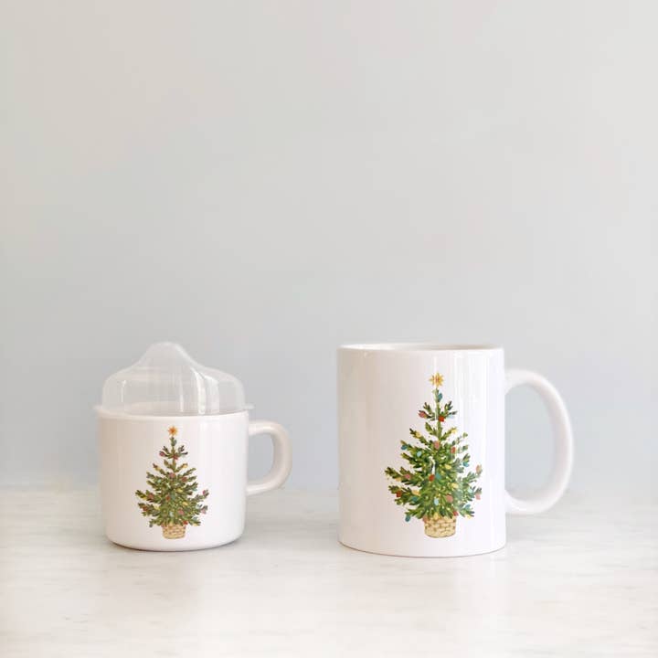 Helmsie - Wholesale Drinking Glass/Cup - Kids & Baby - Christmas Tree Sippy Cup3