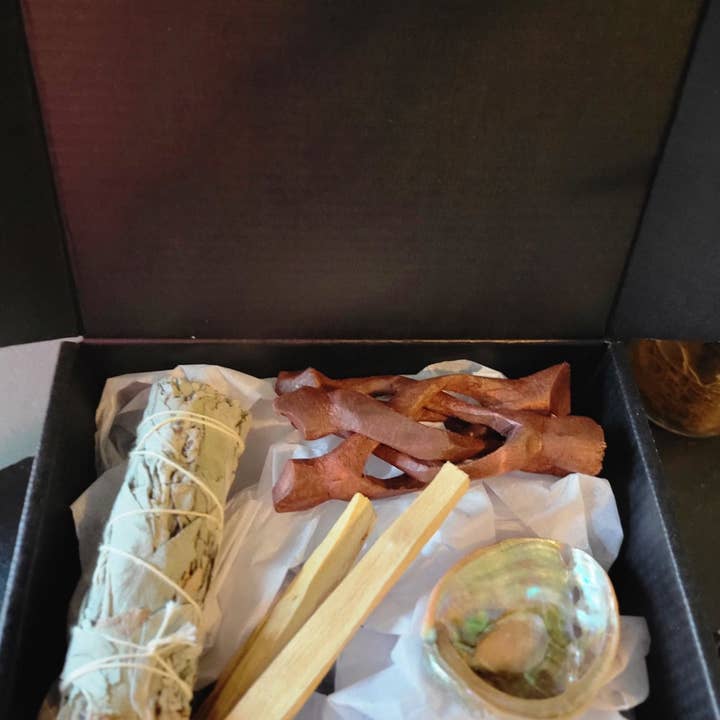 The Treasure Chest Gifts & More Previously ELH - Wholesale Sage Bundle - White Sage Cleansing/Smudging Starter Kit