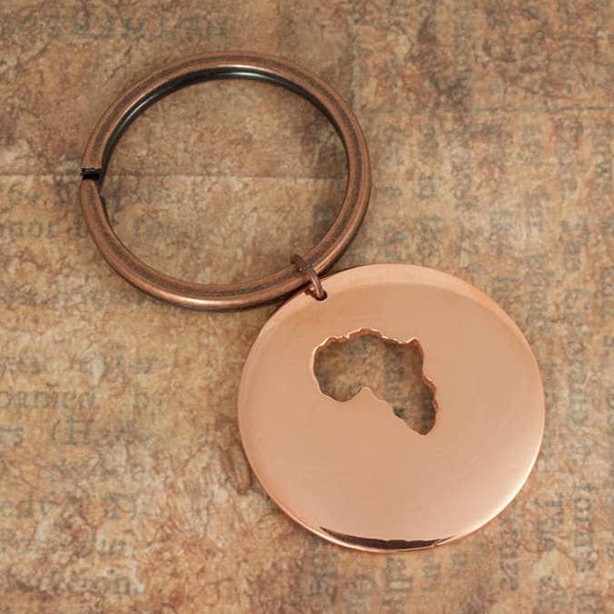 Afrika Nyckelring Koppar för wholesale av AfricanDreamland