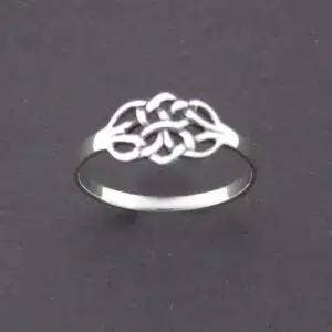 Zeppo Merchandisers Inc – Großhandel Multi-Finger-Ring – Keltischer Doppelknotenring aus Sterlingsilber