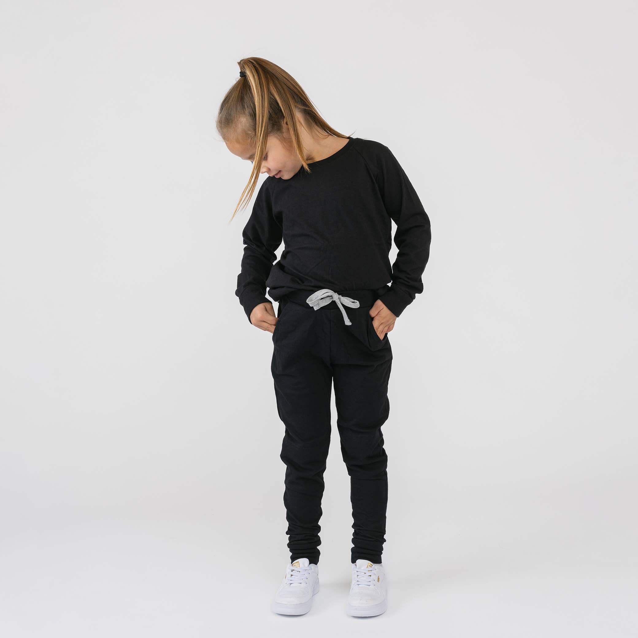 mini mioche collective inc. - Wholesale T-Shirt - Kids - Premium GOTS-Certified Organic Cloud Crew Raglan19