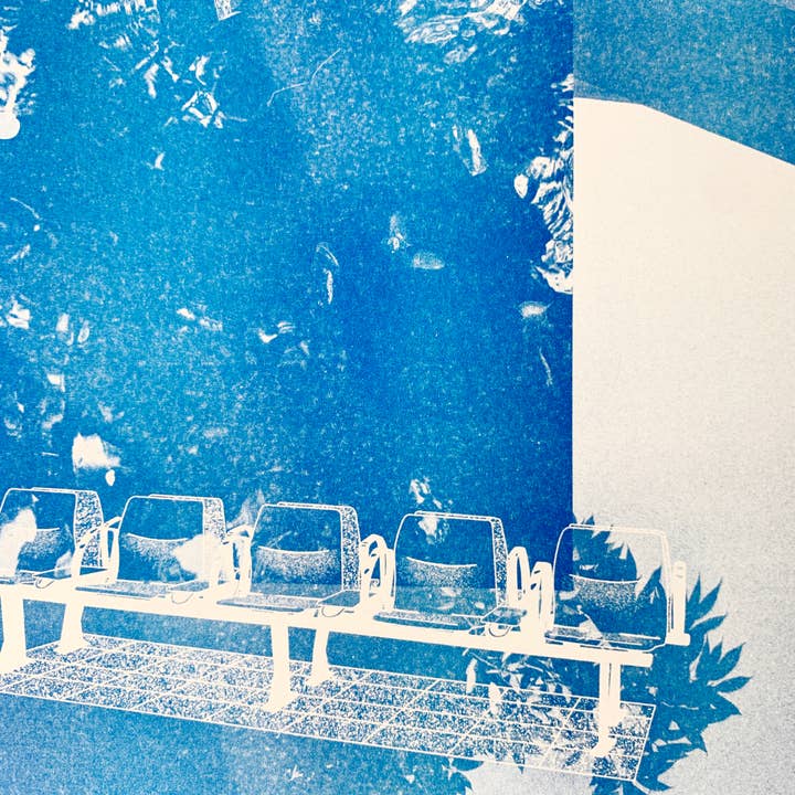 ANO Studio - Wholesale Art Print - Riso Print | Waiting II3