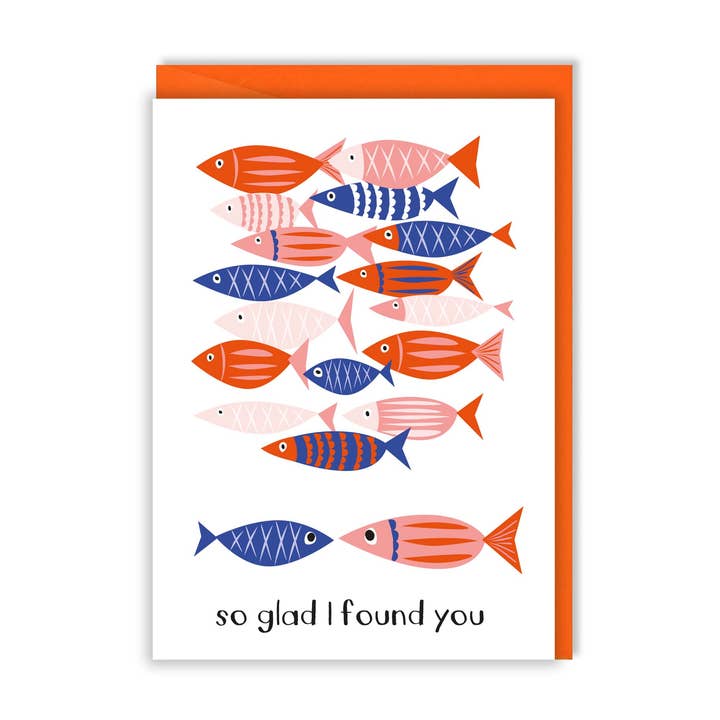 Cartão Dia dos Namorados - ainda bem que te encontrei por atacado de Zedig Design