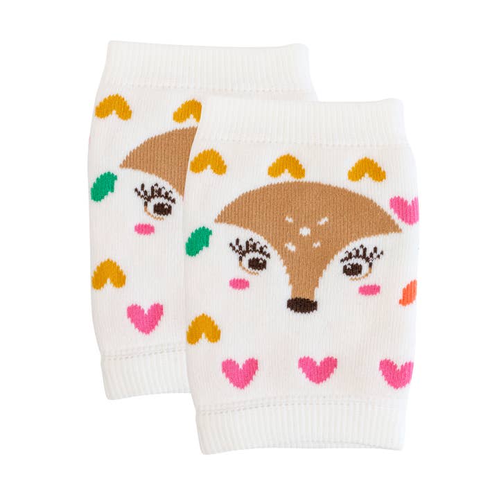 ZOOCCHINI - Wholesale Crawling Knee Pads - Baby - 2PK Crawler Knee Pad - Allie the Alicorn/Fiona the Fawn