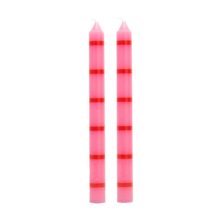 PACK OF 2 LONG RUBY CANDLES HF for wholesale by Helio Ferretti