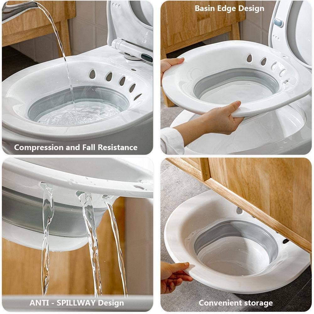 VIGOR - Wholesale Bath & Body Set - Sitz Bath With Hand Flusher & Nozzle(Irrigation System)16