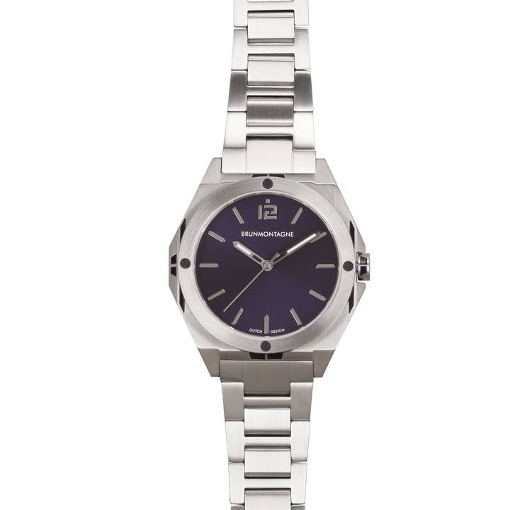 Representor Steel/Blue 42mm for wholesale by Brunmontagne