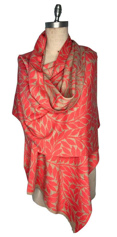 Liamolly – Großhandel Schultertuch – Damen – Olivenzweig Wrap5