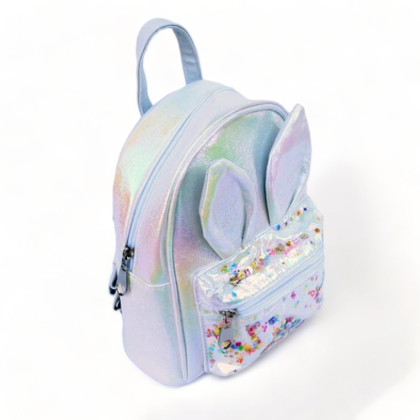 Doe a Dear - Wholesale Backpack - Kids - P50 B1219 Bunny Iridescent Backpack (4 Colors)2