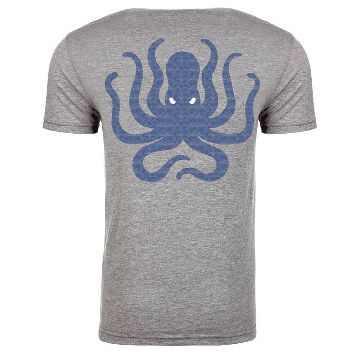 T-shirt souple New York Freshwater Born Kraken pour homme pour la vente par Saltwater Born
