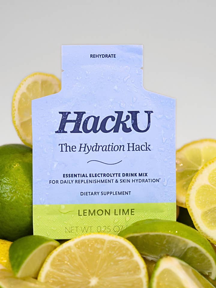 25pk INDIVIDUALS The Hydration Hack- Lemon Lime for wholesale by HackU