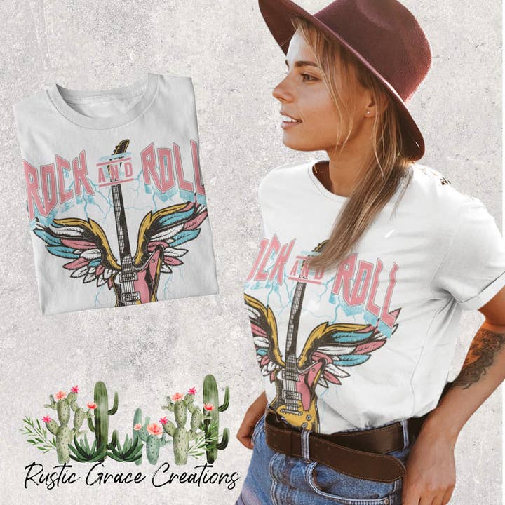 Rock & Roll | Vintage para venta al por mayor de Rustic Grace Creations