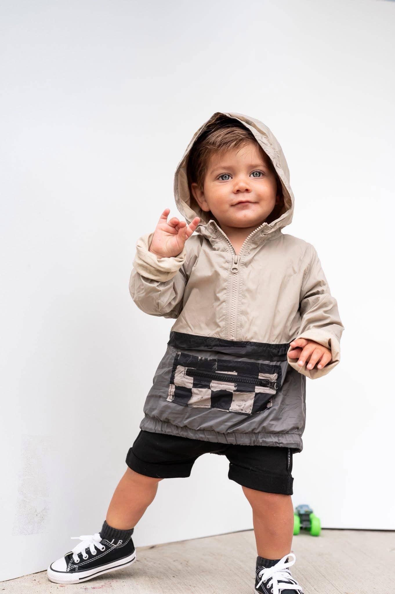 Little Bipsy - Wholesale Windbreaker - Kids - Check Block Windbreaker1