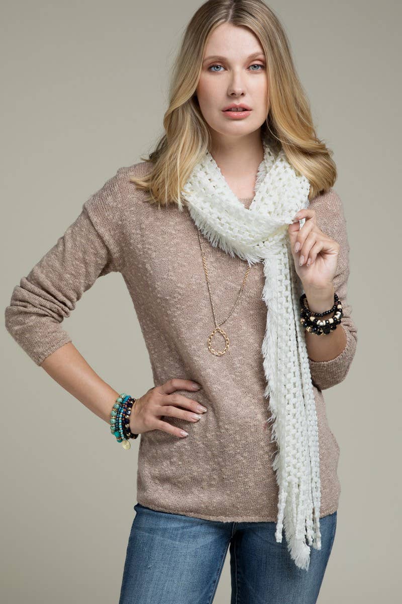 Urbanista Outlet - Wholesale Sjaal - Dames - Net langwerpige sjaal4