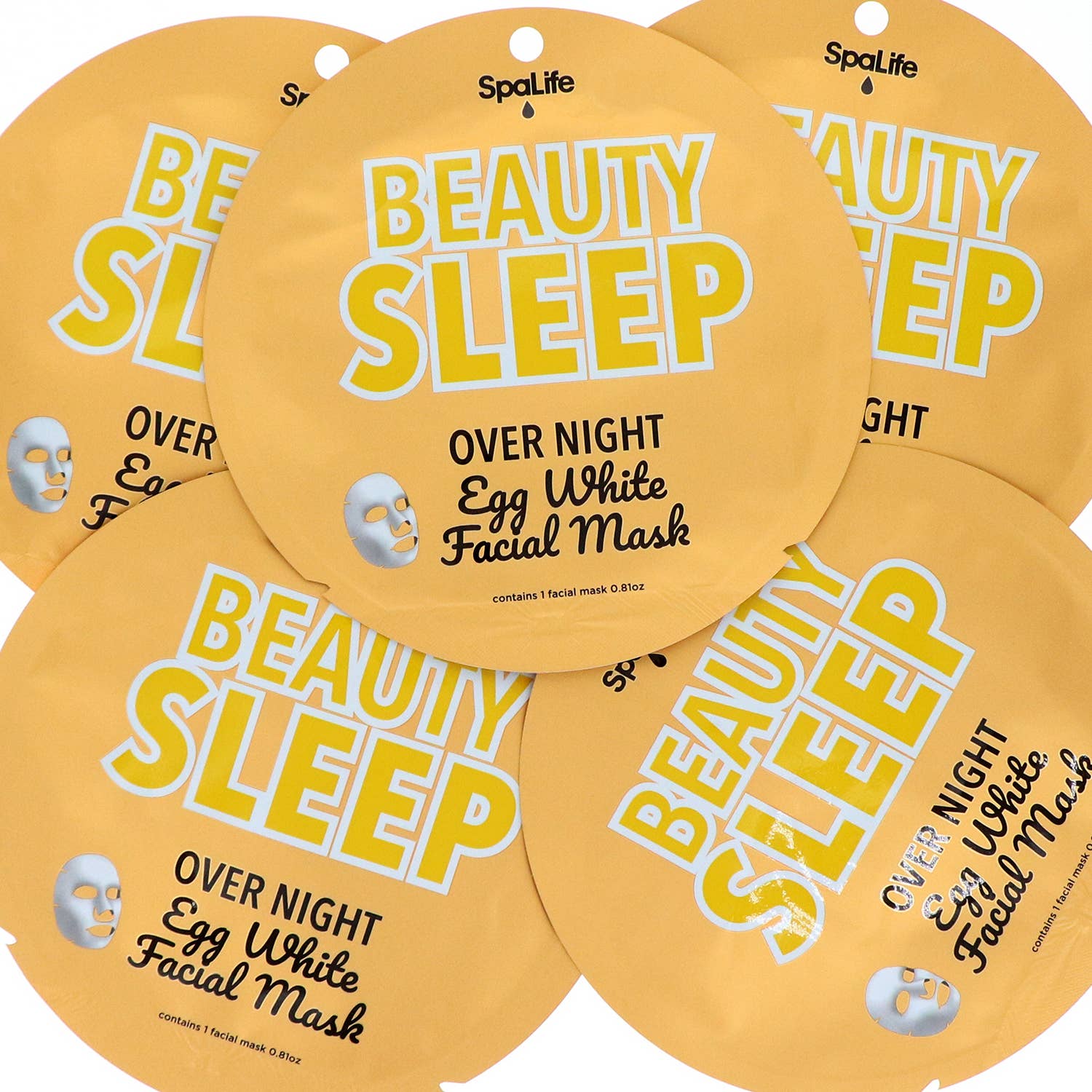 My Spa Life - Wholesale Skincare Face Mask - Beauty Sleep Overnight Egg White Infused Facial Mask1