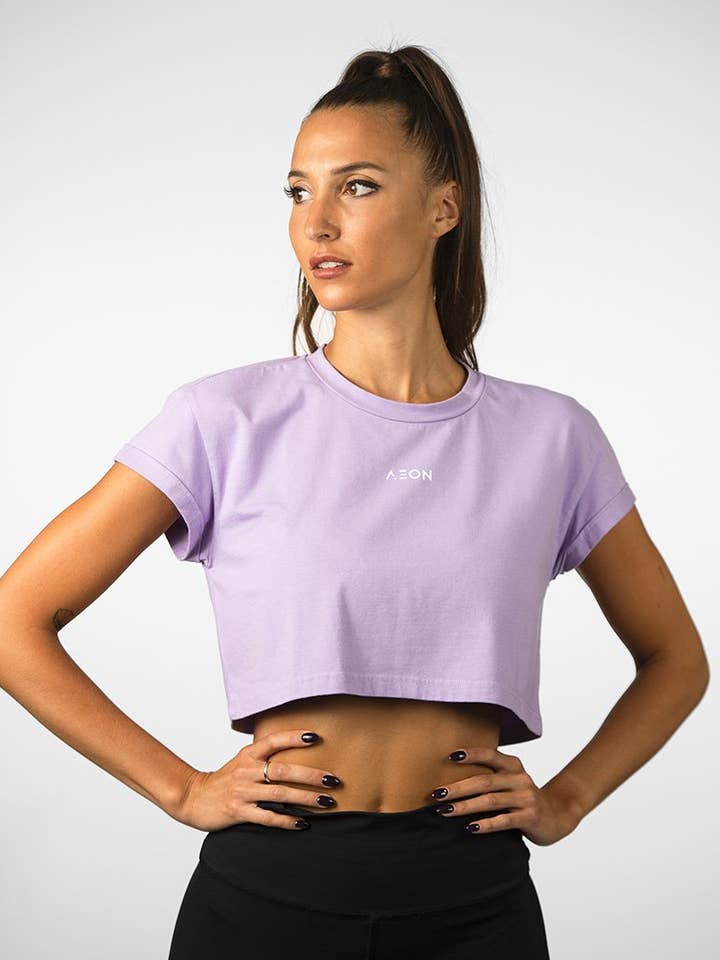 Crop Top Hera - Lilas pour la vente par Aeon