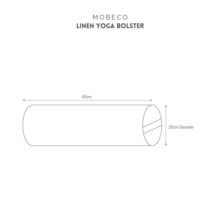 MOBECO – Almofada de spa/terapia por atacado – Bolster de Yoga em Algodão