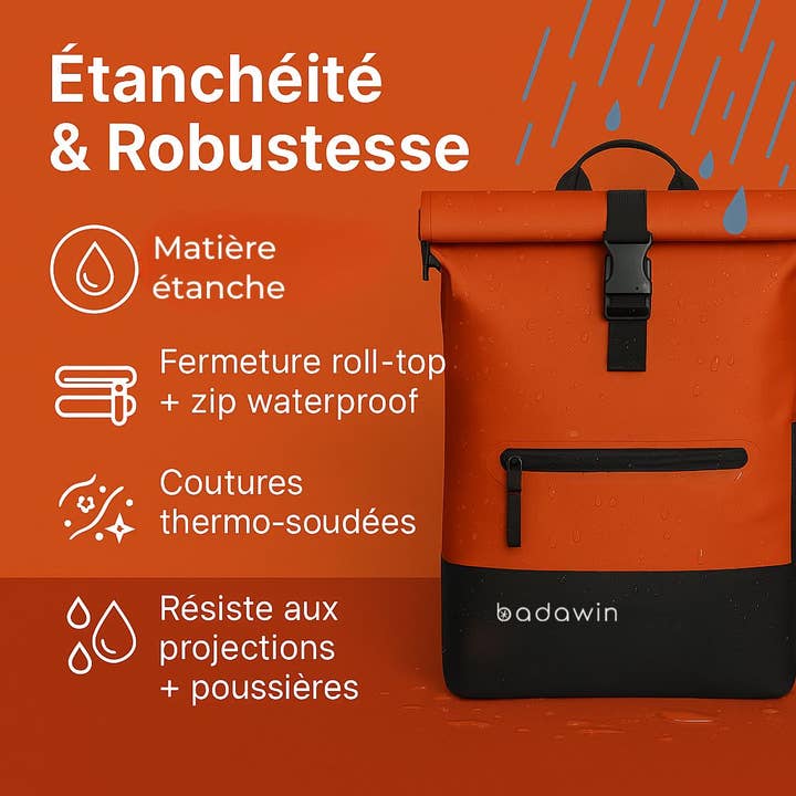 BADAWIN - Wholesale Biking Accessories - Anna 2-in-1 27L orange bike backpack4