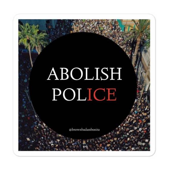 Polizei-Aufkleber abschaffen für den Großhandel von Badass x Bonita