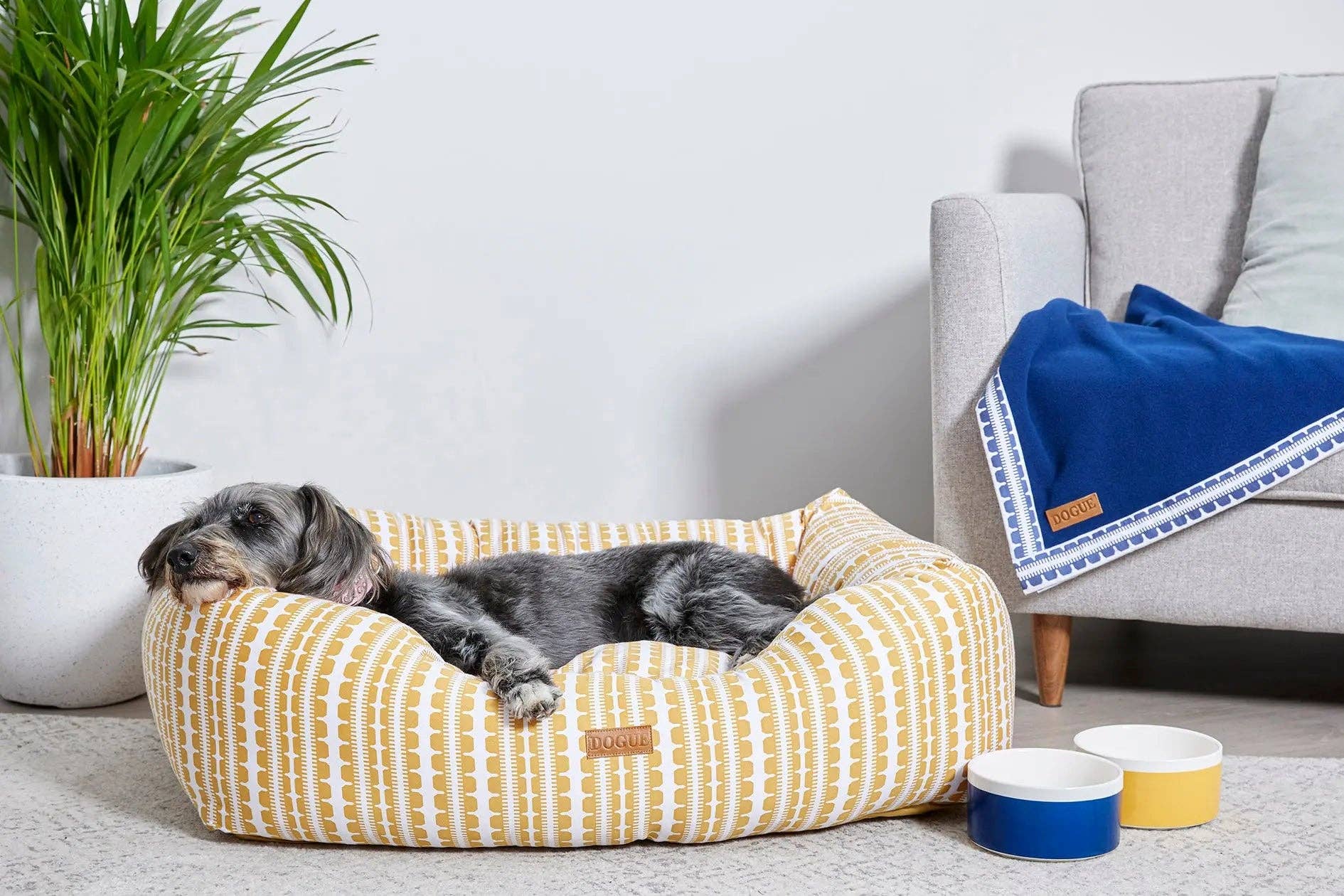 DOGUE - Wholesale Pet Bed - Dog - DOGUE Bolster Coastal Chic Dog Bed6