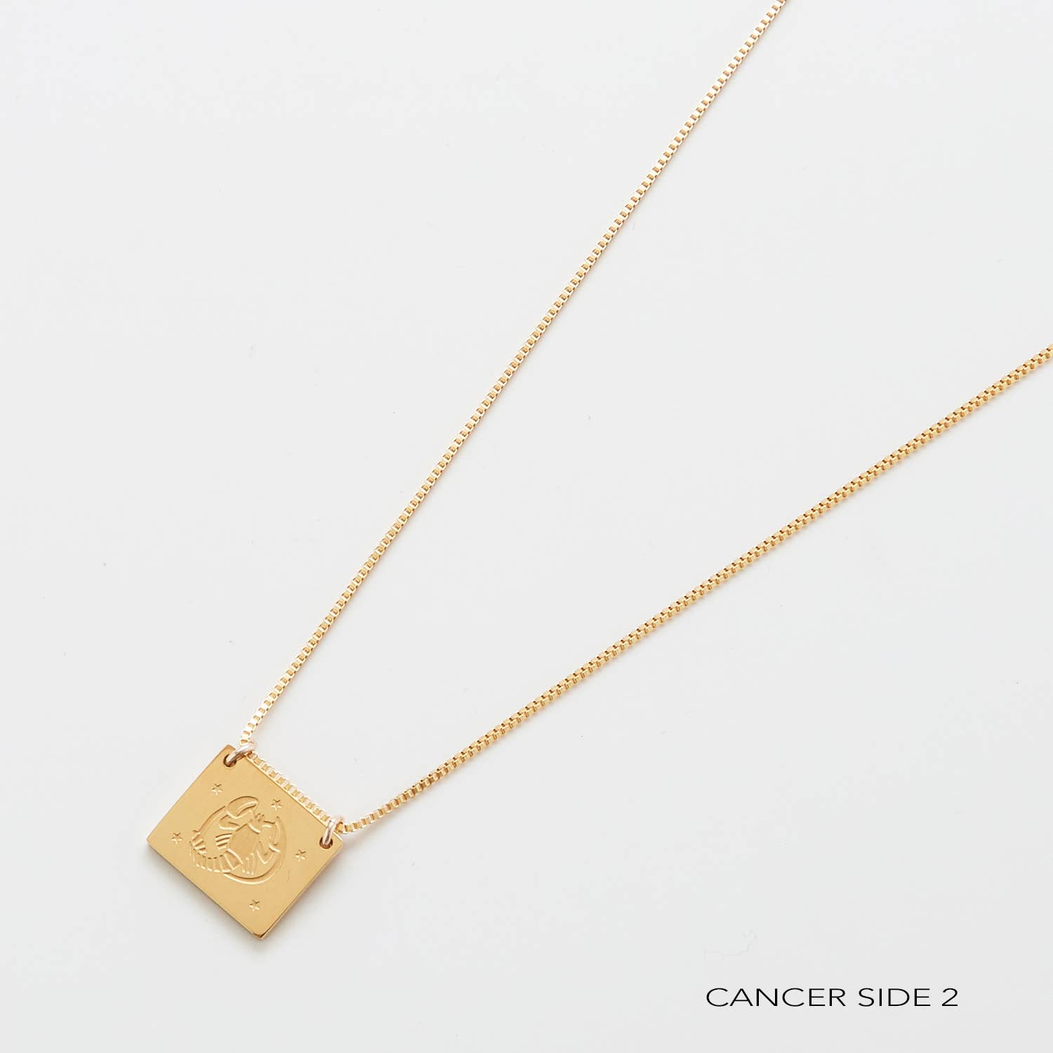 Admiral Row Jewelry - Wholesale Pendant/Charm Necklace - Zodiac Double-Sided Astrology Gold Filled Necklace - Personalization Jewelry5