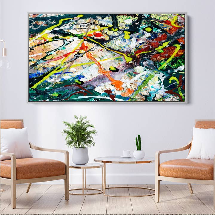 Peinture colorée Splash pour la vente par Meeko Print