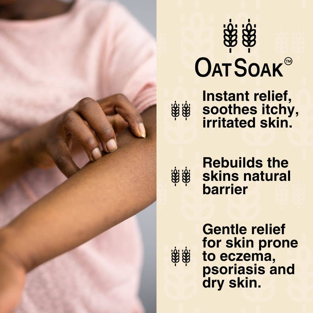 Bare Boutique – Leite/Sais de banho por atacado – OatSoak - Aveia Solúvel para Banho. Cuidados Naturais para a Pele.3