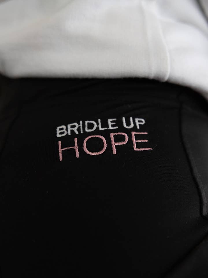 Bridle Up Hope Shop - Wholesale Athletic/Lounge Leggings - Women's - Lucky Horseshoe Riding Leggings3
