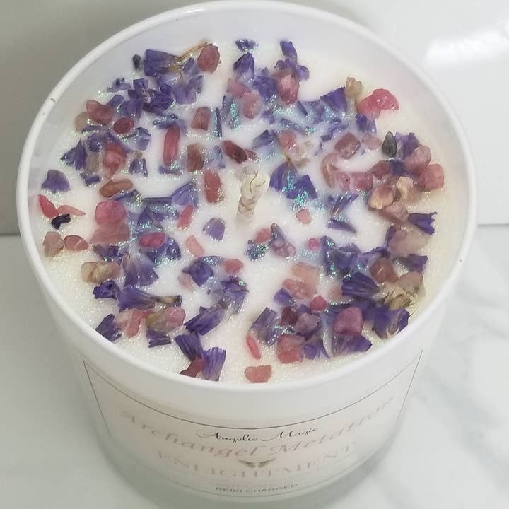 Angelic Magic - Wholesale Jar/filled candle - Archangel Metatron (ENLIGHTMENT) Soy Candle 11oz2