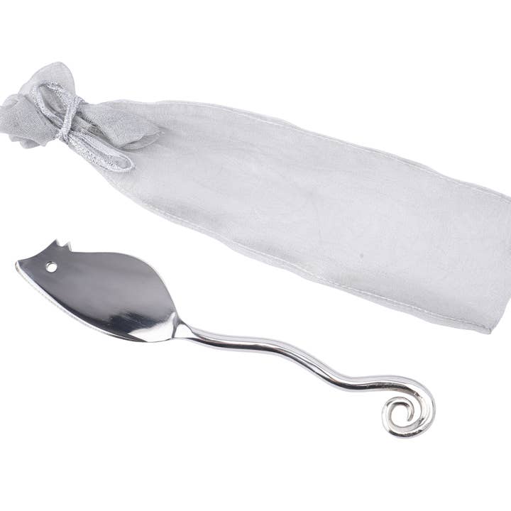 CGB Giftware - Wholesale Cheese spreader - Mouse Cheese Knife In Organza Bag1