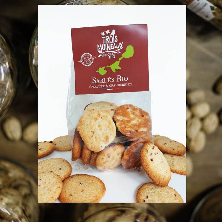 CRANBERRY SANDS - Tre passeri - 230g per la vendita all'ingrosso da parte di Ferme des Trois Moineaux