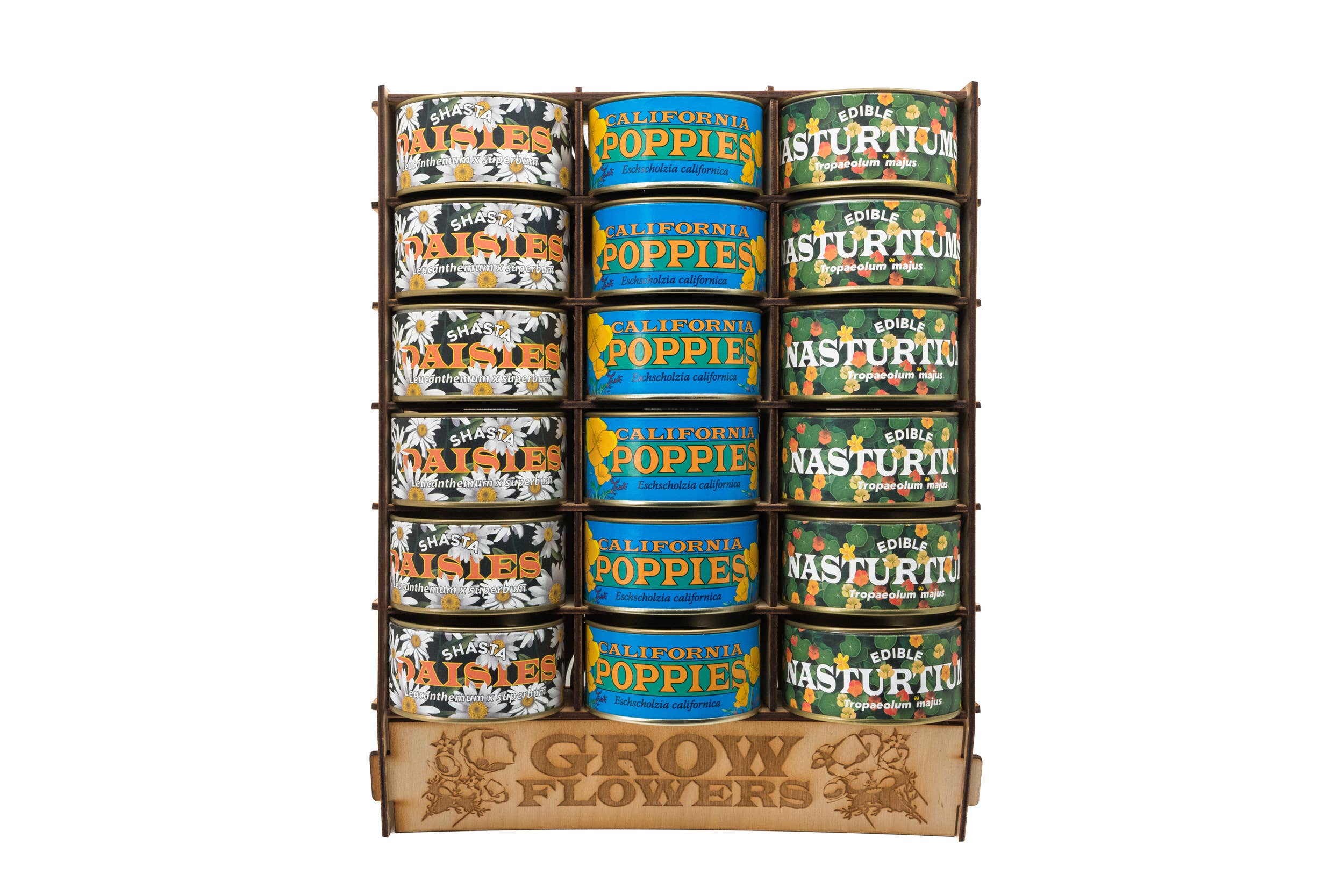 The Jonsteen Company - Wholesale Retailer Display - Home & Living - 18-Piece Flower Kit Display (Kits Not Included)3