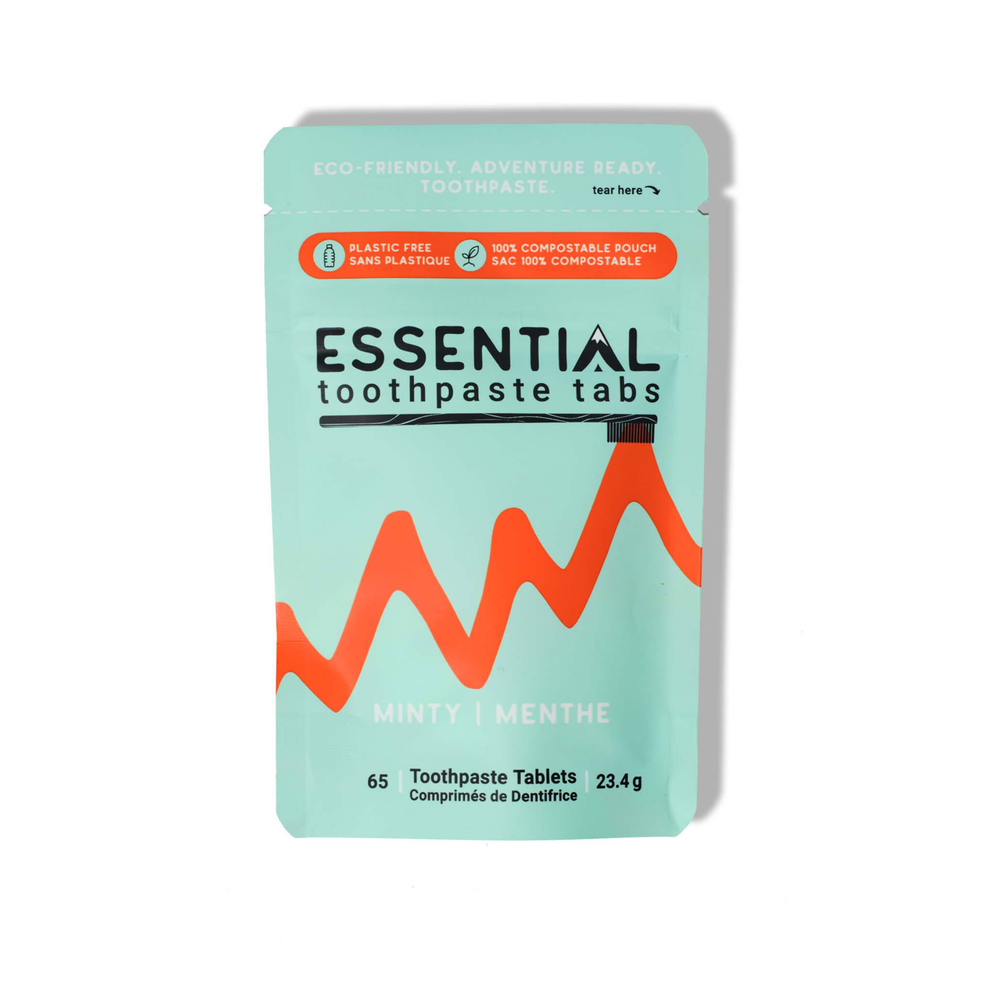 Essential Toothpaste - Wholesale Toothpaste - 1 Month (65 Tabs) x 10 ( Retail Box)1