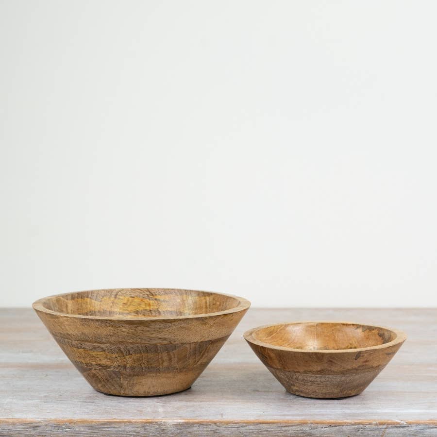 Gainsborough Giftware x Portland Living - Wholesale Plant Pot - Wood Bowl, 17cm 1