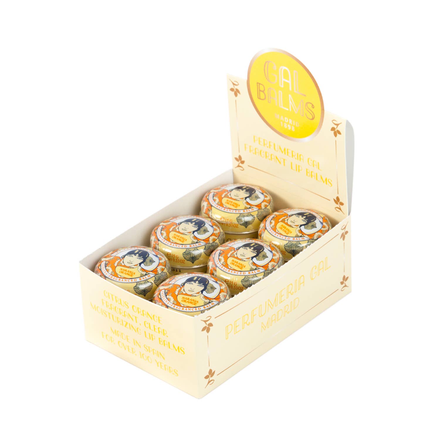 Kalastyle Soap Co. - Vendita all'ingrosso Burro di cacao - Zesty Orange Balsamo Labbra1