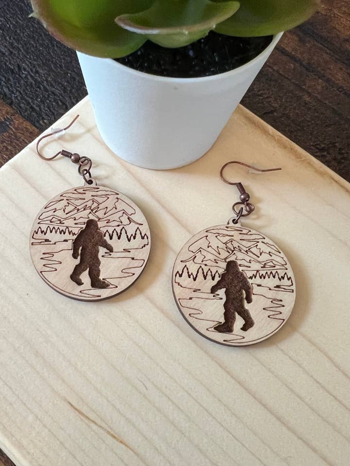 pendentifs cercle big foot pour la vente par Suchfungoods
