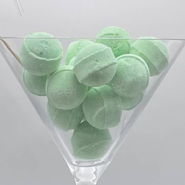 Bath Bubble & Beyond - Vente Bombe de bain/poudre effervescente pour le bain - 1 kg de billes à cocktail Mojito0