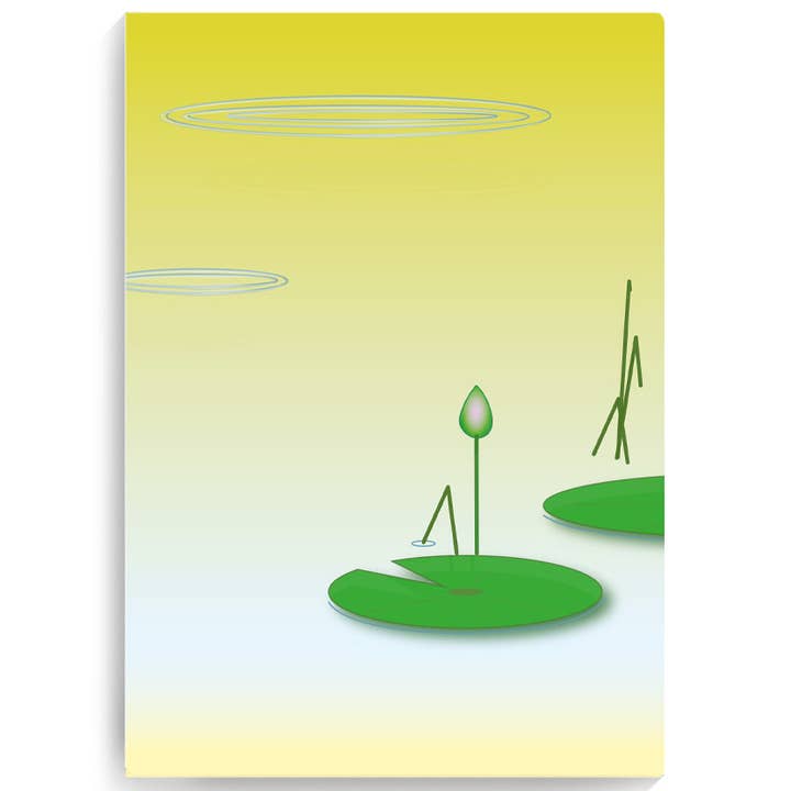 Sen Factory - Wholesale Notebook - notebook - haiku Basho yellow1